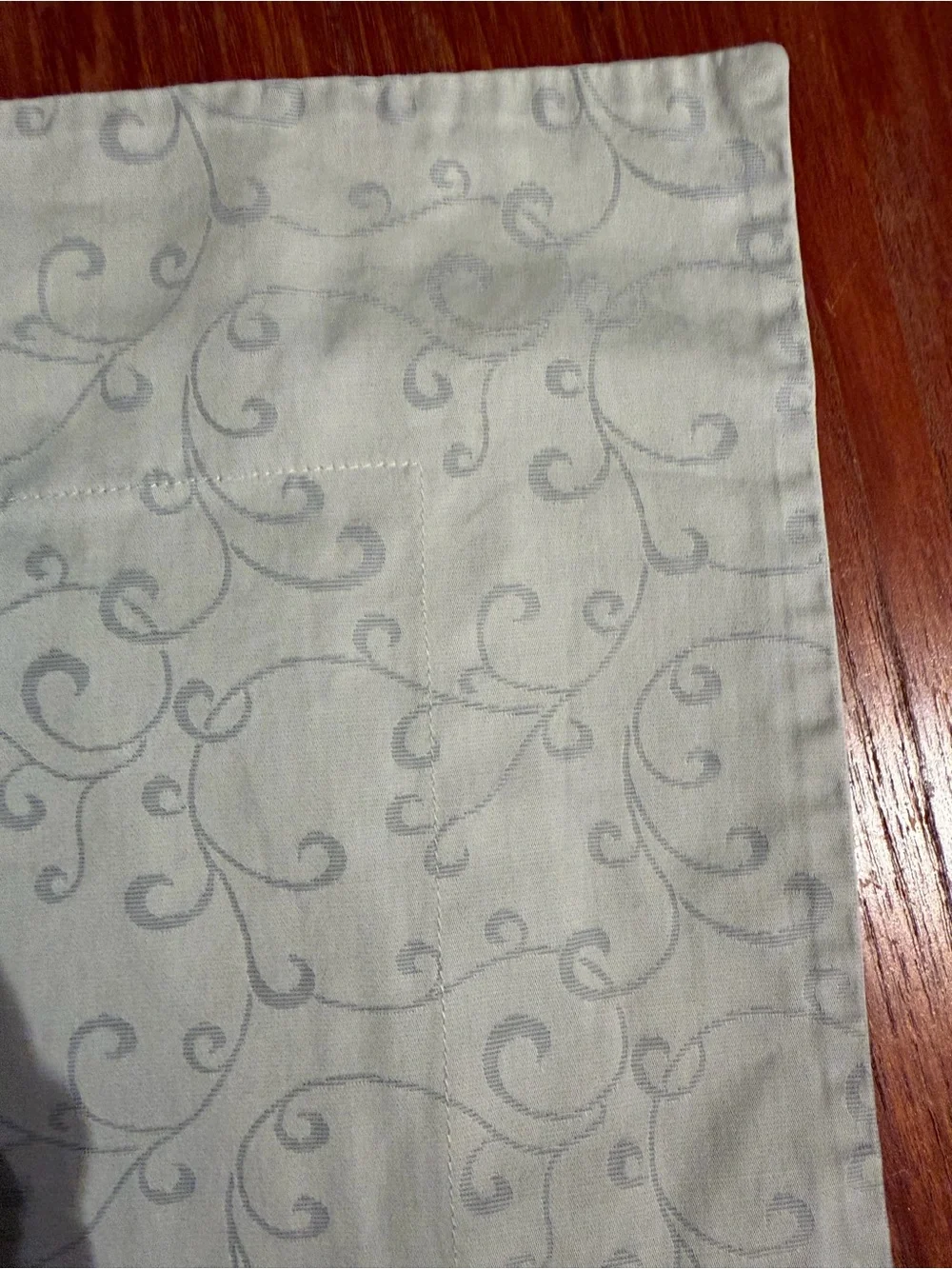 Set Of 2 Standard Pillowcase European Sham 31”x24” (26”x19”) Gray 100% Cotton